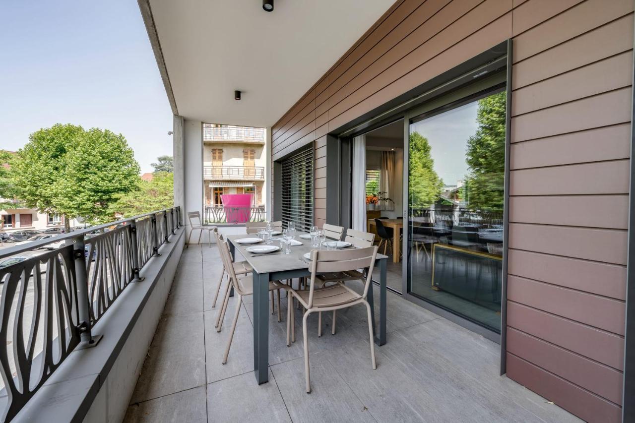 Le Kube - Appartements De Prestige Au Centre D'Annecy Exterior foto